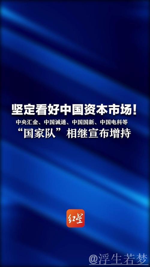 “‘国家队’关键介入，彰显对中国资本市场的信心”